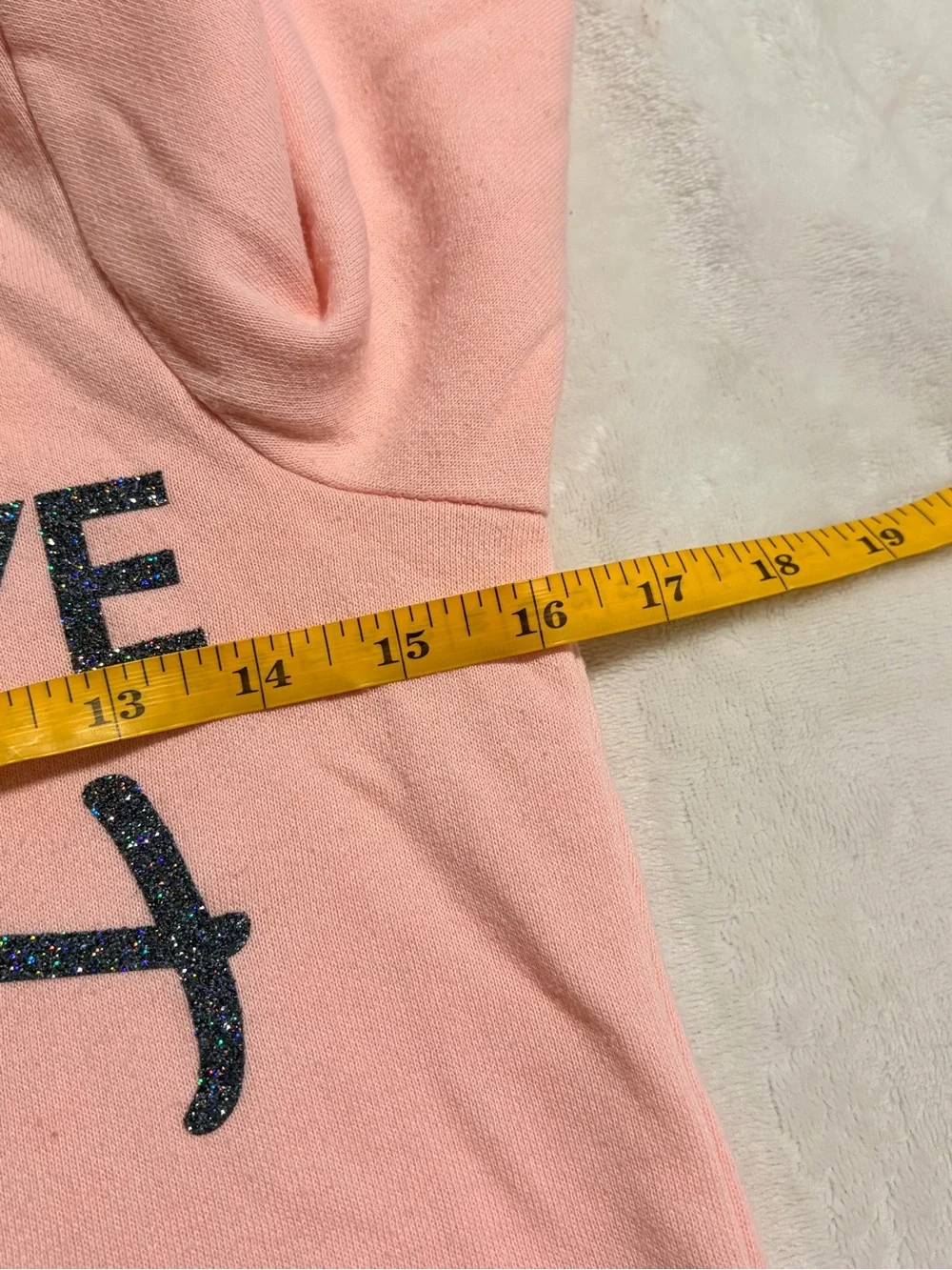 Justice Girls' Pink 'Love Justice' Hooded Top